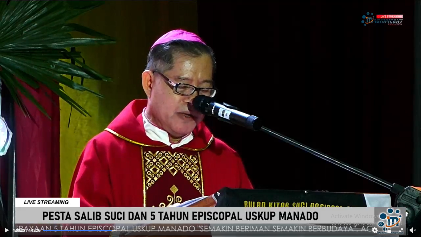 You are currently viewing Hari Keuskupan Manado – Mahasiwa-mahasiswi STFSP Bawakan Acara